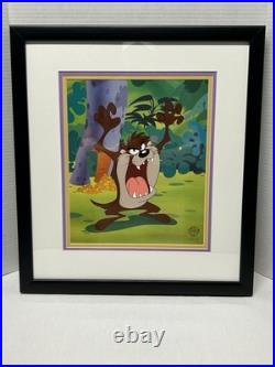 Warner Bros Cel Taz Classic Tasmanian Devil Rare Edition Numbered Cel MINT RARE