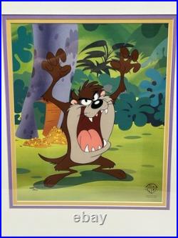 Warner Bros Cel Taz Classic Tasmanian Devil Rare Edition Numbered Cel MINT RARE