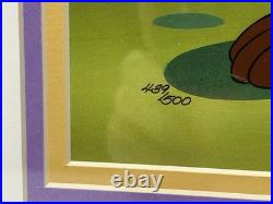 Warner Bros Cel Taz Classic Tasmanian Devil Rare Edition Numbered Cel MINT RARE