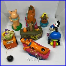 Warner Bros. Figure Set Of 7 Looney Tunes Vinatge JPN Limited Edition Rare Mains