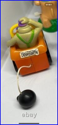 Warner Bros. Figure Set Of 7 Looney Tunes Vinatge JPN Limited Edition Rare Mains