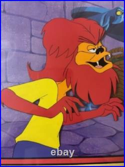 Warner Bros. Groovie Goolies production cel Pepe Le Pew Wolfie 1972 RARE OPC Warner Bros. Groovie Goolies production cel Pepe Le Pew Wolfie 1972 RARE OPC
