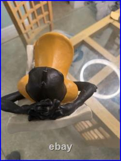 Warner Bros Hollywood Daffy Sunbathing Daffy Duck Austin Sculptures 1999 Rare
