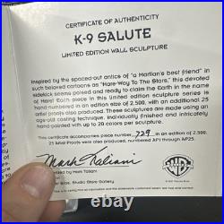 Warner Bros K-9's Salute The Costume Collection Ltd Ed 1997 /2500 Rare With Box