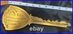 Warner Bros Key To The Studio Collectible Brass key Rare Replica not plastic