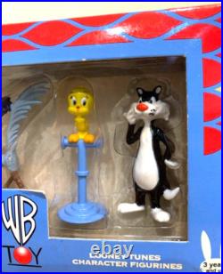 Warner Bros LOONEY TUNES Tweety Sylvester Figure Mascot Diecast Metal Rare NM Warner Bros LOONEY TUNES Tweety Sylvester Figure Mascot Diecast Metal Rare NM