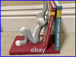 Warner Bros Looney Tunes DAFFY & BUGS Bookends Cartoon Classics RARE (READ)