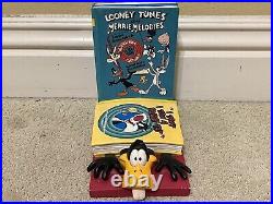 Warner Bros Looney Tunes DAFFY & BUGS Bookends Cartoon Classics RARE (READ)