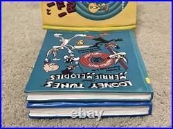 Warner Bros Looney Tunes DAFFY & BUGS Bookends Cartoon Classics RARE (READ)