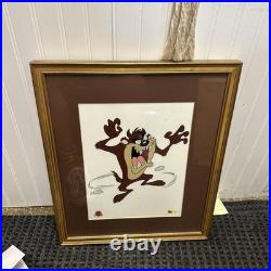 Warner Bros Looney Tunes TAZ the TAZMANIAN DEVIL Animation Art Cartoon Cell Rare