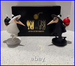 Warner Bros Mad Magazine Spy vs Spy Maquettes Figurine Statue MINT COA BOX RARE
