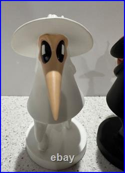 Warner Bros Mad Magazine Spy vs Spy Maquettes Figurine Statue MINT COA BOX RARE