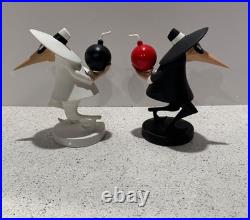 Warner Bros Mad Magazine Spy vs Spy Maquettes Figurine Statue MINT COA BOX RARE