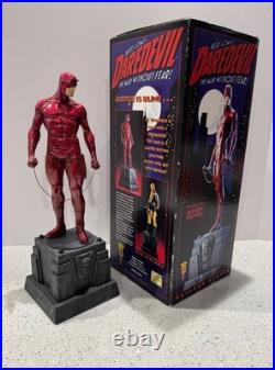 Warner Bros Marvel Comics DareDevil Dare Devil Figurine Statue Figure 1998 RARE