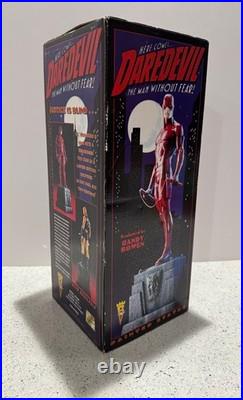 Warner Bros Marvel Comics DareDevil Dare Devil Figurine Statue Figure 1998 RARE