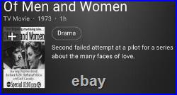 Warner Bros. Of Men And Women 1972 Failed ABC TV Series Production Lot RARE