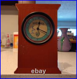 Warner Bros. Pictures Mantel Clock PROMO Bugs Bunny Chuck Jones TESTED RARE