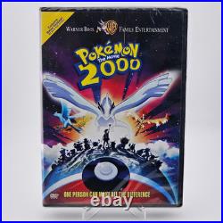 Warner Bros Pokemon The Movie 2000 Collectible DVD Region 2 UK Sealed Rare