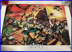 Warner Bros Pyramid Scheme Animation Art SERIOLITHOGRAPH RARE 31x22