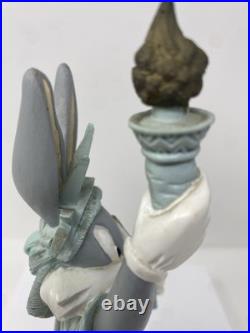 Warner Bros Store Bugs Bunny Statue official souvenir Statue of Liberty -rare