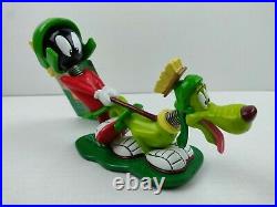 Warner Bros Store Exclusive 1998 Marvin the Martian & K9 Bobblehead withTag RARE