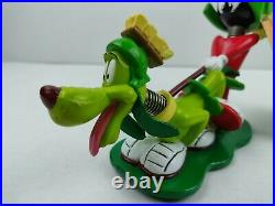 Warner Bros Store Exclusive 1998 Marvin the Martian & K9 Bobblehead withTag RARE
