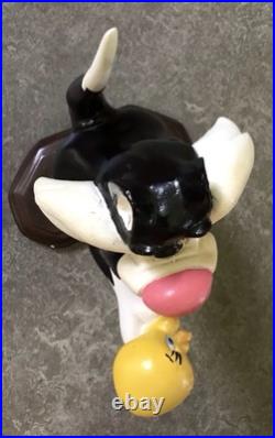 Warner Bros. Store Exclusive, Sylvester Holding Tweetie, 15 RARE Large Statue Warner Bros. Store Exclusive, Sylvester Holding Tweetie, 15 RARE Large Statue
