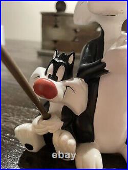 Warner Bros. Store Sylvester The Cat And Junior Fishing Figurine Extremely Rare