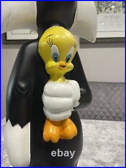 Warner Bros Studio Vintage 23Sylvester And Tweety Pie Big Fig Statue Very Rare