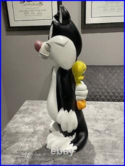 Warner Bros Studio Vintage 23Sylvester And Tweety Pie Big Fig Statue Very Rare