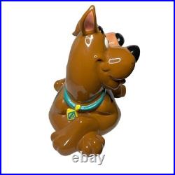 Warner Bros Studio store Scooby-Doo & Scrappy Ceramic Cookie Jar RARE Vintage