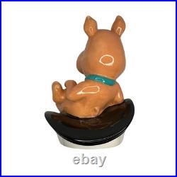 Warner Bros Studio store Scooby-Doo & Scrappy Ceramic Cookie Jar RARE Vintage