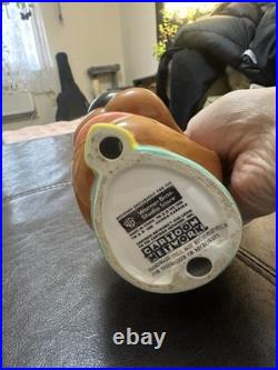 Warner Bros Studio store Scooby-Doo & Scrappy Ceramic Cookie Jar RARE Vintage