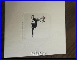Warner Bros Sylvester Set Of 12 Etchings Hand Numbered Hand Tinted Rare