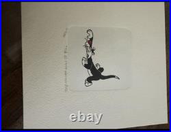 Warner Bros Sylvester Set Of 12 Etchings Hand Numbered Hand Tinted Rare