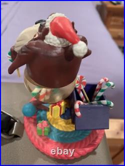Warner Bros Taz Tasmanian Devil Christmas Snowglobe Candy Canes Gingerbread Rare Warner Bros Taz Tasmanian Devil Christmas Snowglobe Candy Canes Gingerbread Rare