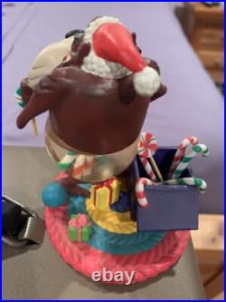 Warner Bros Taz Tasmanian Devil Christmas Snowglobe Candy Canes Gingerbread Rare Warner Bros Taz Tasmanian Devil Christmas Snowglobe Candy Canes Gingerbread Rare