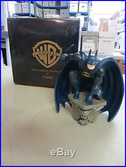 Warner Bros. Wb Gallery Batman Statue Goebel Porcelain Very Rare