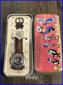 Warner Bros by Fossil Looney Tunes TAZ Tazmanian Devil Watch Rare