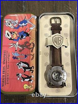 Warner Bros by Fossil Looney Tunes TAZ Tazmanian Devil Watch Rare