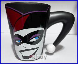 Warner Brother's Store Rare Harley Quinn Mug Batman The Animated Series