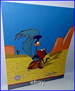 Warner Brothers Animation Cel Road Runner Neurotic Coyote Rare Cell