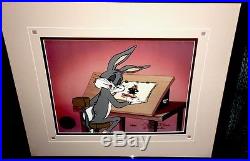 Warner Brothers Bugs Bunny Cel Ain't I A Stinka Rare Signed Chuck Jones Cell