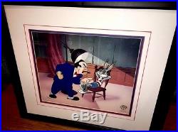 Warner Brothers Bugs Bunny Cel Grilled Rabbit Extremely Rare Animation Art Cell