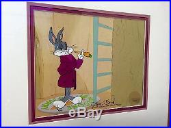 Warner Brothers Bugs Bunny Cel Home Sweet Home Signed Chuck Jones Rare Cell