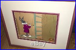 Warner Brothers Bugs Bunny Cel Home Sweet Home Signed Chuck Jones Rare Cell