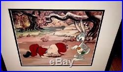 Warner Brothers Bugs Bunny Elmer Fudd Cel A Wild Hare Rare Tex Avery Art Cell