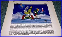 Warner Brothers Bugs Bunny Marvin The Martian Cel Hare's Best Friend Rare Cell