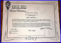 Warner Brothers Bugs Bunny Rocky Cel BUGS & THUGS Rare Virgil Ross cell