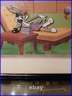 Warner Brothers Cel Bugs Bunny Hollywood Hare Rare By Robert Mckimson